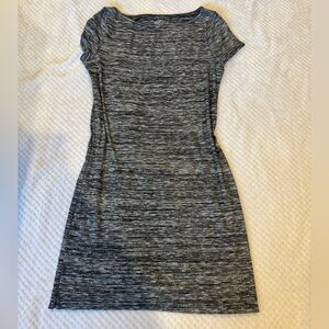 LOFT Heathered Gray Mini Dress